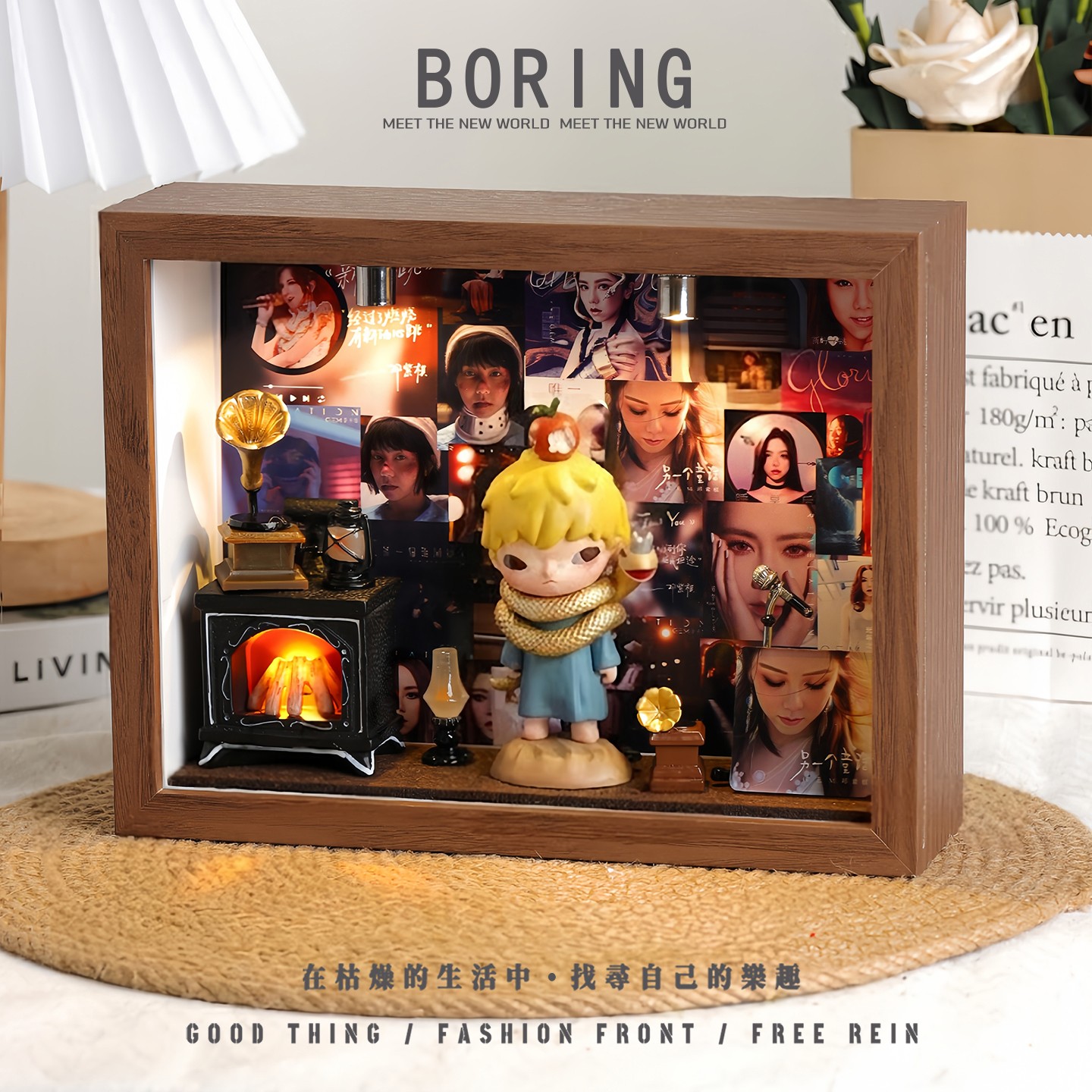 桌面专属！邓紫棋声光相框摆台