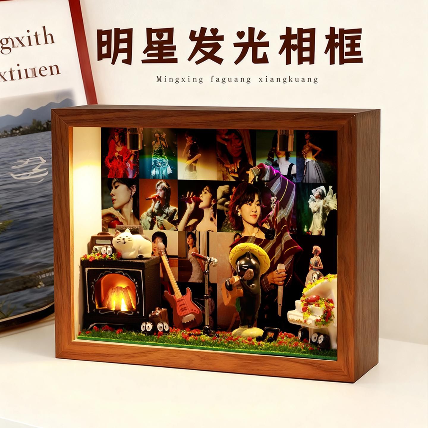 郁金香随，相框存可唯温柔