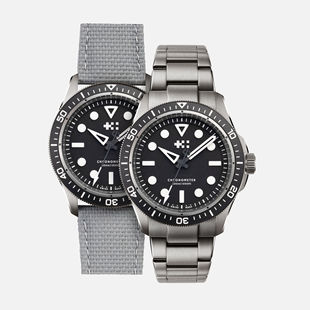 ChristopherWard 夜光陶瓷联名限量钛合金瑞士天文台自动机械手表