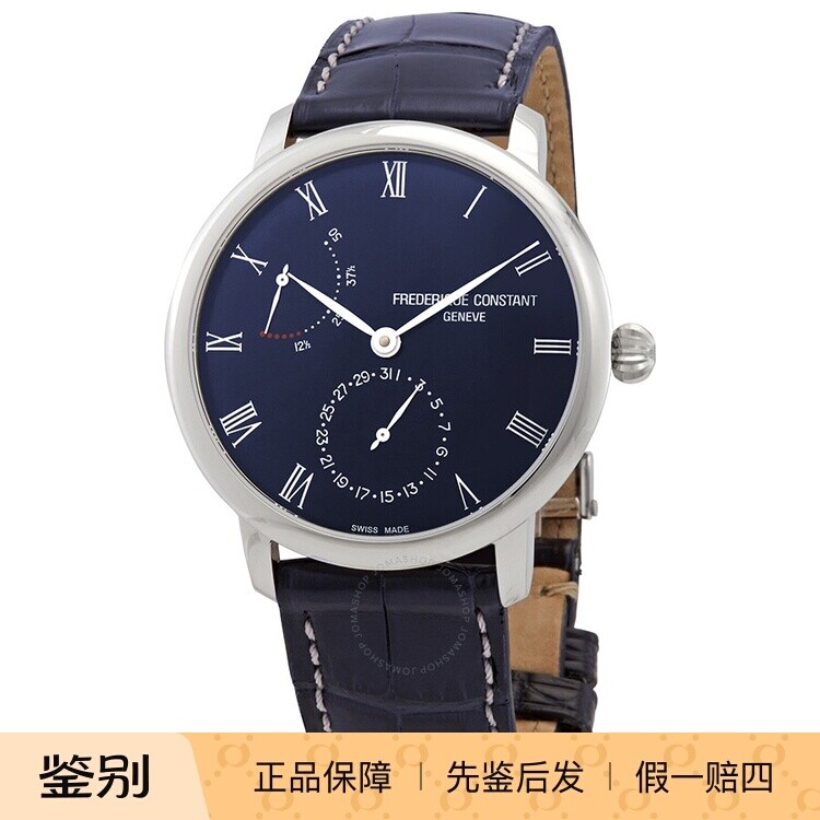 康斯登 经典自制机芯瑞士自动机械商务休闲皮带男手腕表 723NR3S6