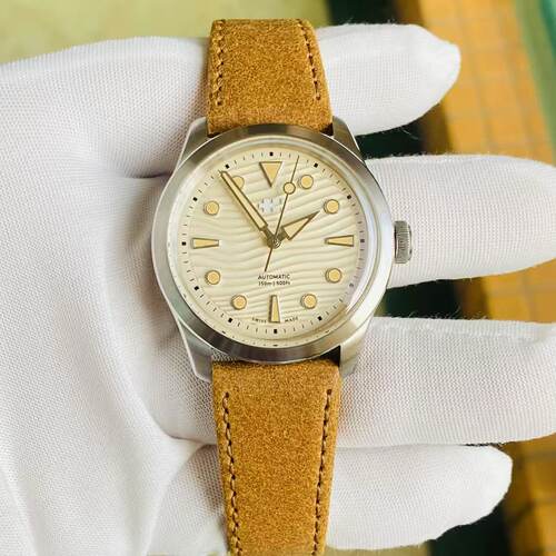 Christopher Ward C65 夜光防水复古瑞士自动机械休闲运动男手表