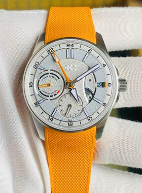 ChristopherWard 5日链自产机芯双时区夜光瑞士自动机械男手表C63