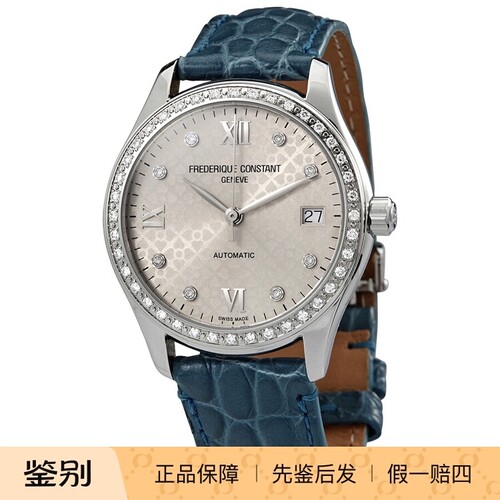 康斯登FREDERIQUE CONSTANT镶钻瑞士自动机械时尚女手表303LGD3BD