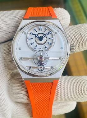 Christopher Ward 自产机芯6日链镂空夜光瑞士机械个性男士手表