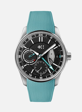 ChristopherWard 5日链自产机芯双时区夜光瑞士自动机械男手表C63