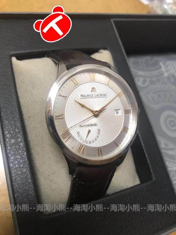 现货maurice lacroix艾美 匠心 瑞士表自动机械商务男腕表 mp6807