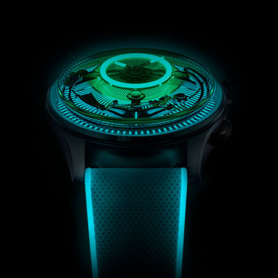 Christopher Ward 夜光自鸣闹表钛合金瑞士自动机械个性男士手表