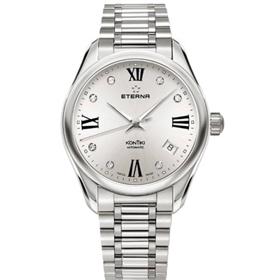 镶钻瑞士自动机械防水女士时尚