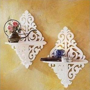 创意家居装饰 搁板 田园镂空架 隔板 花架 壁挂 墙壁 置物架 特价