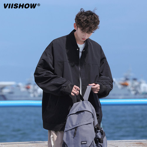VIISHOW棒球服飞行员夹克