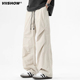 裤 VIISHOW休闲裤 日系潮牌宽松阔腿百搭个性 直筒工装 男款 2025新款