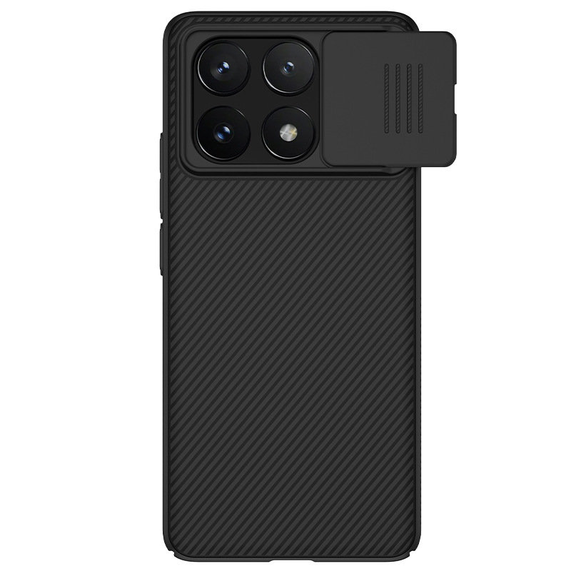 for Mi Poco X6 Pro 5G Case Anti Fall NILLKIN适用POCO X6 PRO 5G手机镜头滑盖防偷窥保护壳黑镜PRO 3C数码配件 手机保护套/壳 原图主图