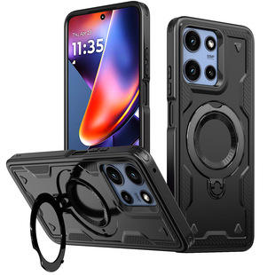 适用MOTOedge 5G 2025磁吸手机壳摩托罗拉edge60Pro支架套 for Moto G Power 5G G STylus 5G 2025 Case
