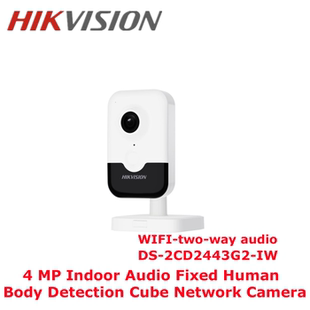 海康英文版4MP WIFI Camera DS-2CD2443G2-IW 网络内存卡摄像头