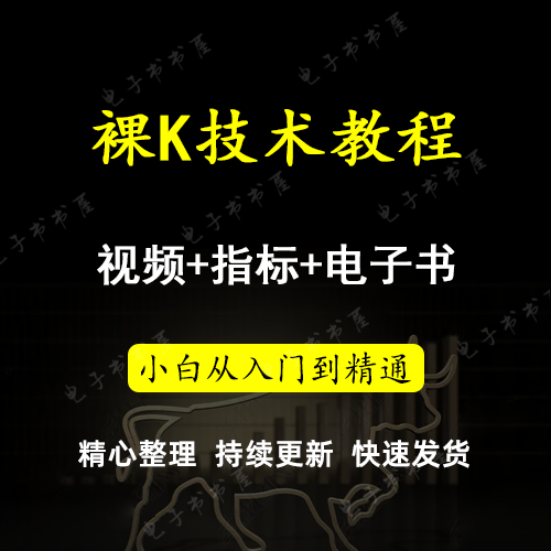 裸K技术教程蜡烛图股票盘口盘感视频教程炒股票
