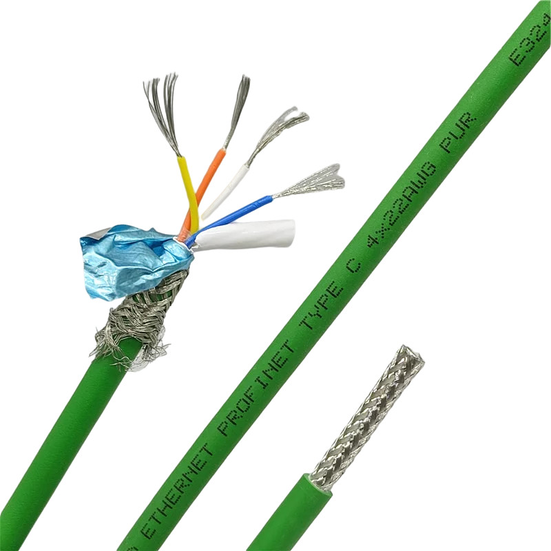 ethercat高柔四芯网线profinet