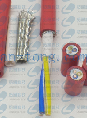 工业拖链PLC通讯控制电缆CCLINK拖曳线缆_cc-link3芯屏蔽拖令线