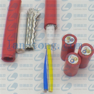 工业拖链PLC通讯控制电缆CCLINK拖曳线缆_cc-link3芯屏蔽拖令线