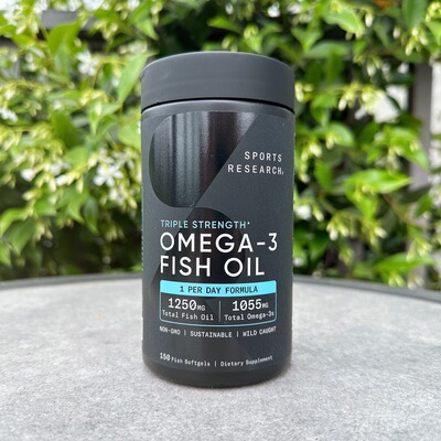 现货三倍成人野生浓缩鱼油150粒