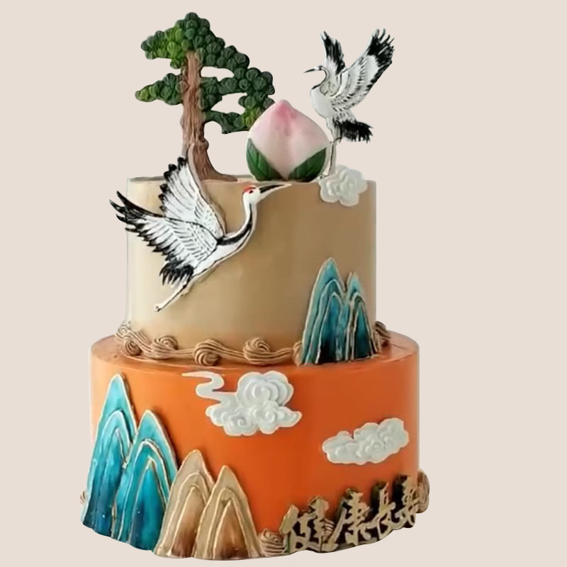 山峰硅胶翻糖巧克力蛋糕模具
