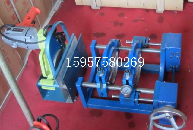 63-200管材 单柱翻盖式对接焊机 PPR水管热熔机 PE螺杆焊机 包邮