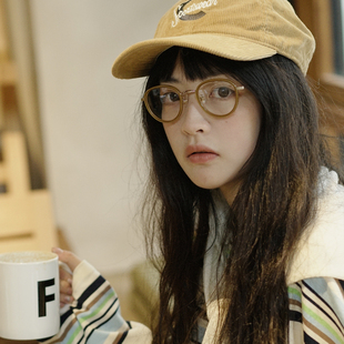 节系列钛加板材中小眼镜框架男女适配可配近视镜片 LOOKINSIDE季