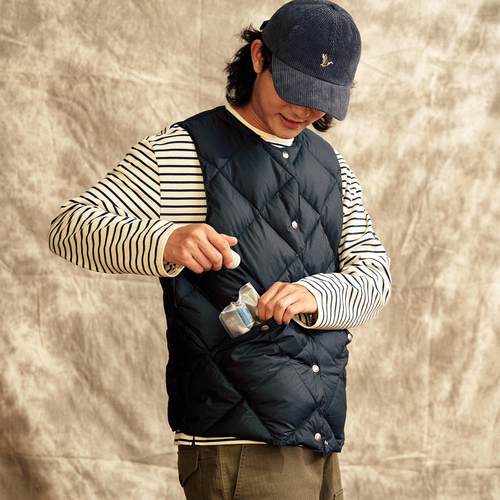 菱格羽绒服马甲DAMBOLAND