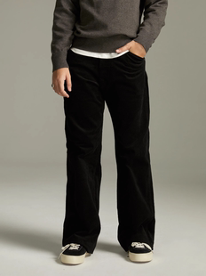 直筒长裤 AKOM 复古灯芯绒撞钉休闲修身 23AW Online