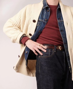 美利奴羊毛重磅保暖毛衣开衫 英国制225年 WC5995 PEREGRINE 现货