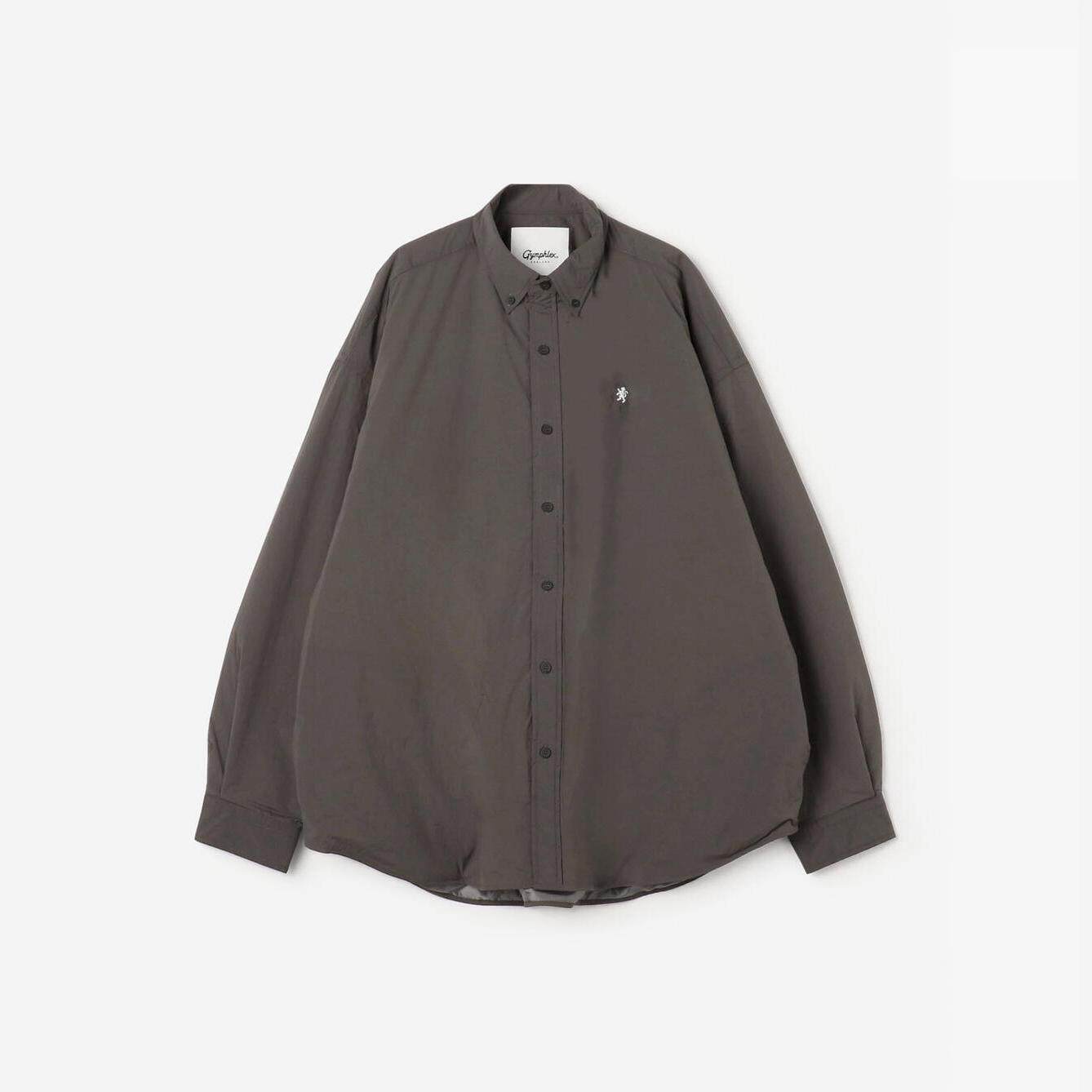 现货 Gymphlex 24AW b shop精选阔版2万5日币科技棉衬衫外套