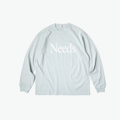 现货 SERVING YOUR NEEDS/Needs LS Tee 美式LOGO印花长袖T恤