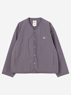 DANTON23SS纯棉无领长袖夹克