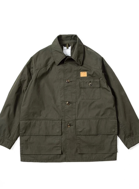 REMOCREVO Hunting Coat 轻量化猎装夹克户外鼹鼠皮多口袋外套