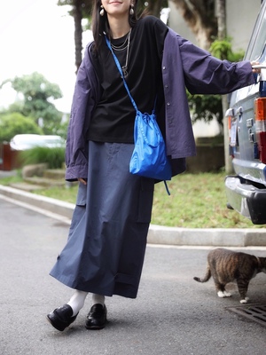 直筒M47薄款半身裙工装风