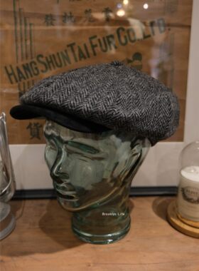 BEAMSPLUS22AW毛毡报童帽