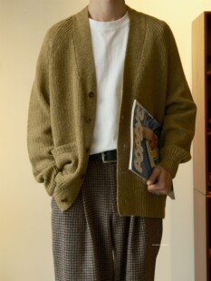 型英伦风cardigan羊毛开衫 GARMENTS自主线宽松版 BROOKLYN