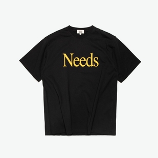 NEEDS Needs Tee 现货 印花宽松短袖 YOUR 美式 T恤 SERVING