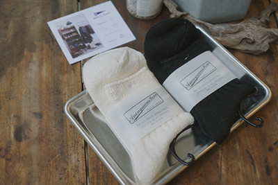 棉质日本制运动中筒袜