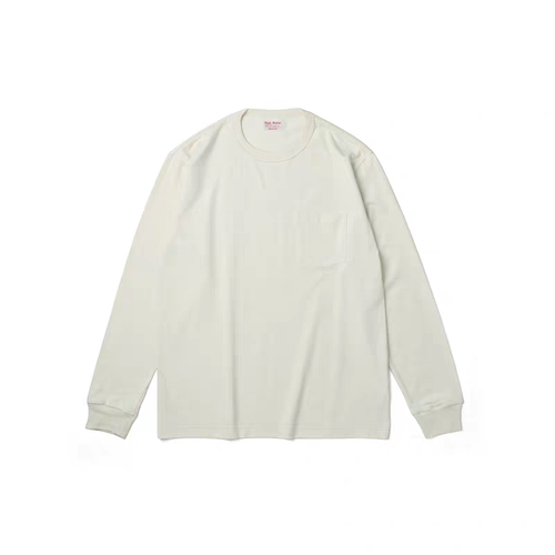 RiskRider sportswear全棉口袋长袖Tee埃及长绒棉 GIZA86 R2078-L