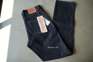 八折特价！stevenson overall 220日本制原色赤耳牛仔裤SOC