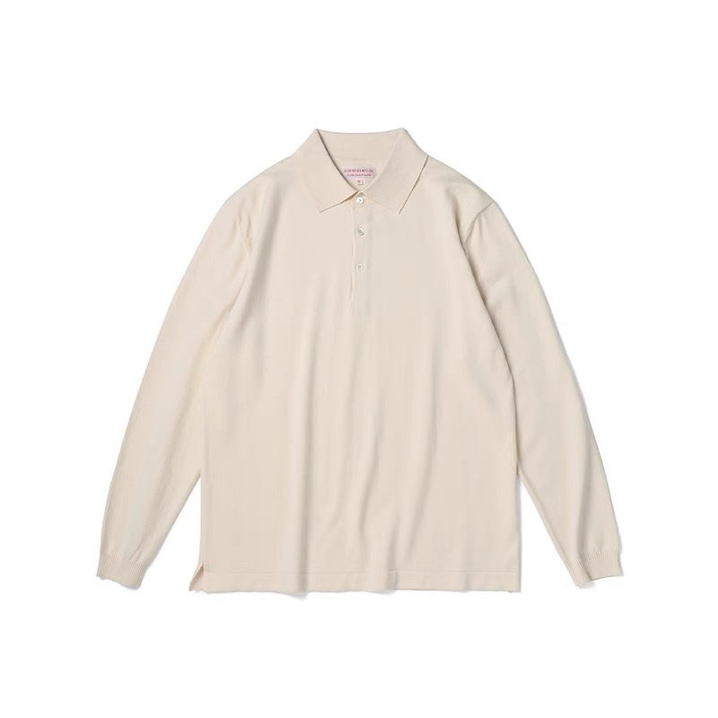 riskrider 全棉优雅长袖Polo干爽舒适 埃及长绒棉GIZA86 R2006-1