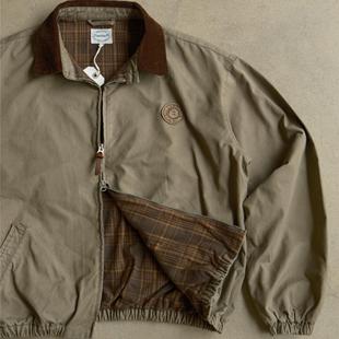 磨毛 拉夫复古款 宽松廓形哈林顿夹克外套 24AW DAMBOLAND