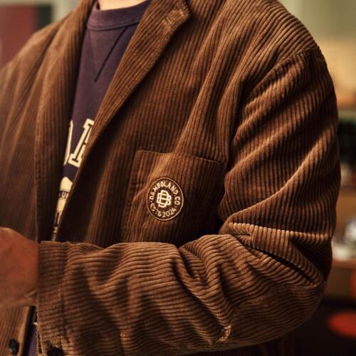 DAMBOLAND灯芯绒外套休闲西服