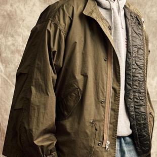 DAMBOLAND 日系复古短外套两件套3M内胆秋冬宽松M65 男女2色选