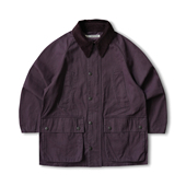 CONTAINER 现货 SOFT 复古紫色多口袋休闲夹克外套