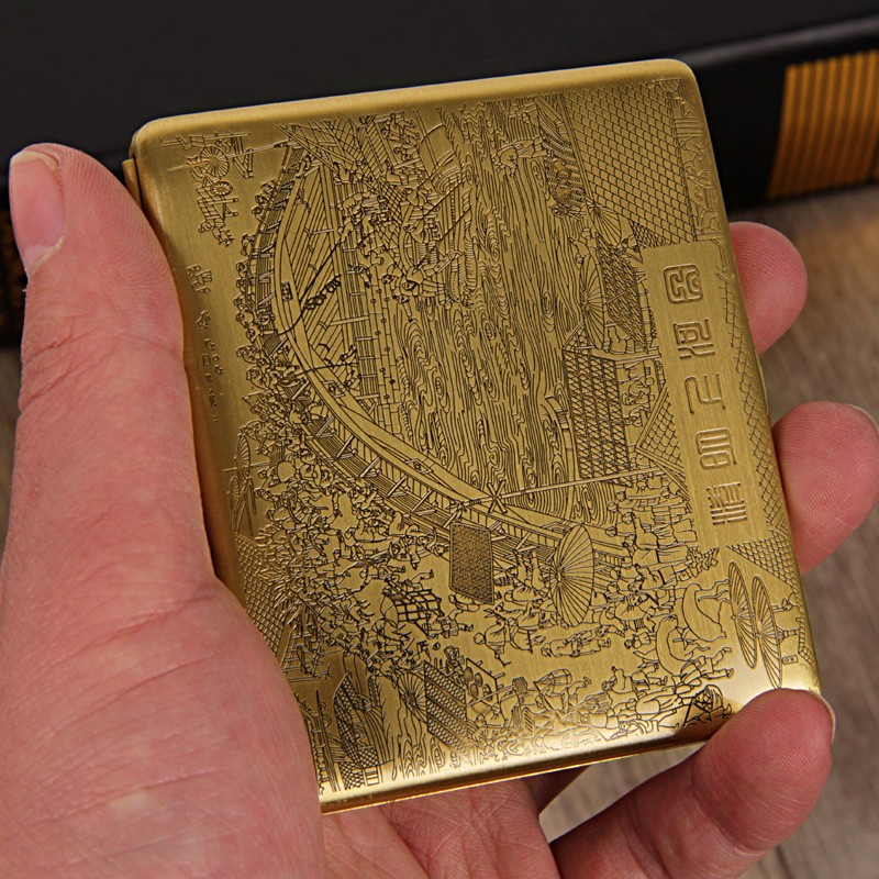 双枪清明上河图常规粗支9支装