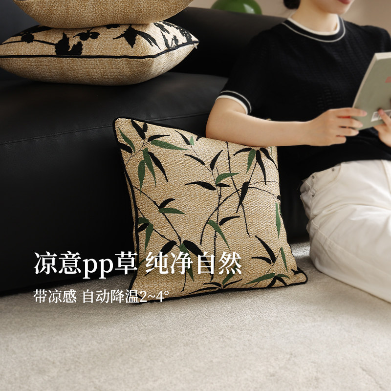 新中式抱枕客厅沙发夏季靠垫