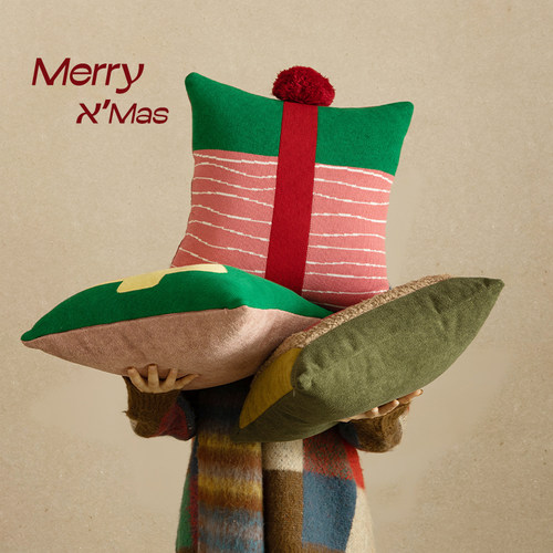 圣诞节高级感抱枕节日礼物氛围感
