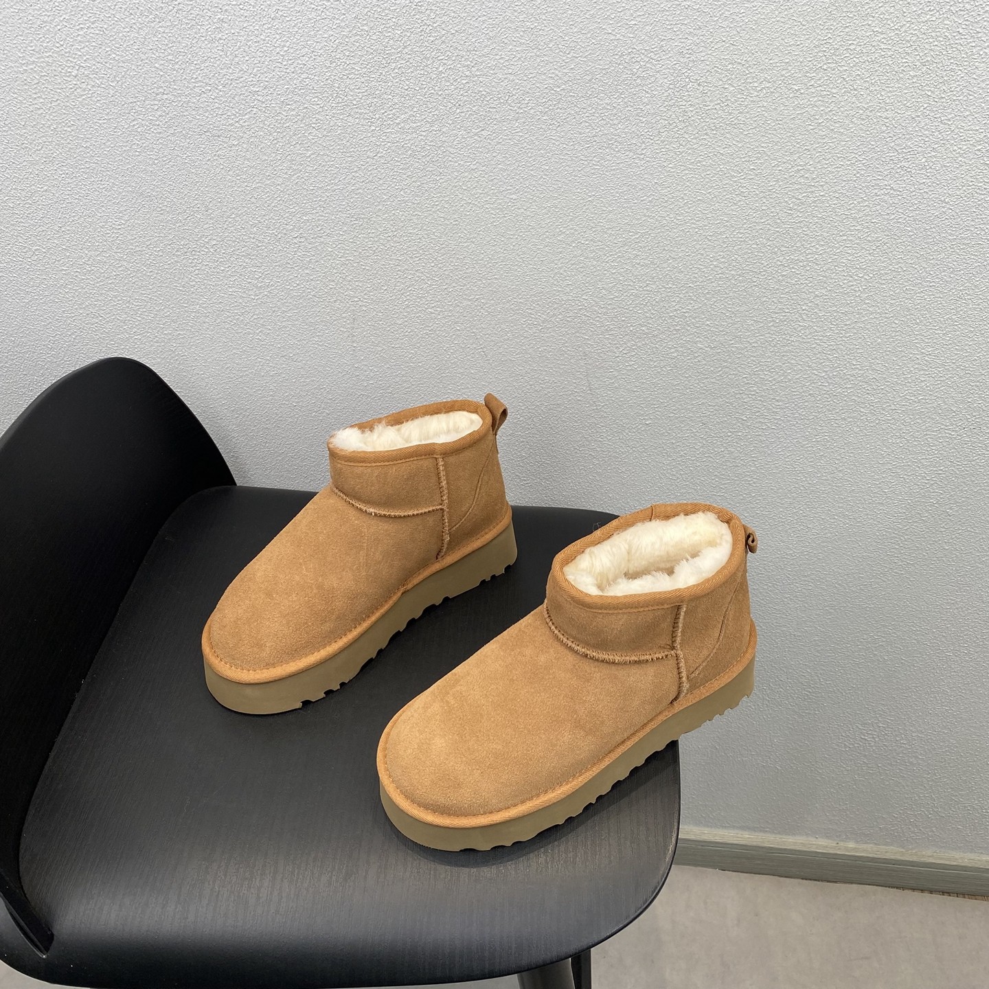 雪地靴女2025冬季新款时尚百搭圆头真皮加绒保暖短靴轻便防滑棉鞋,女鞋,时尚雪地靴,淘宝优惠券,粉丝福利购,淘宝优惠卷