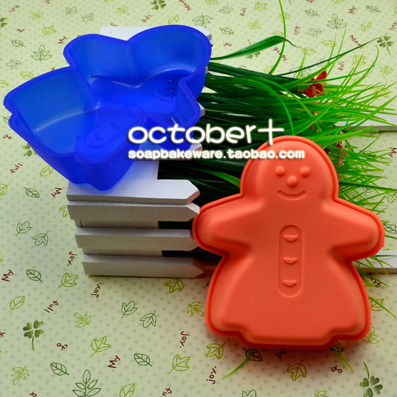 Girl Silicone Cake Mold Chocolate Baking mold女孩硅胶蛋糕模